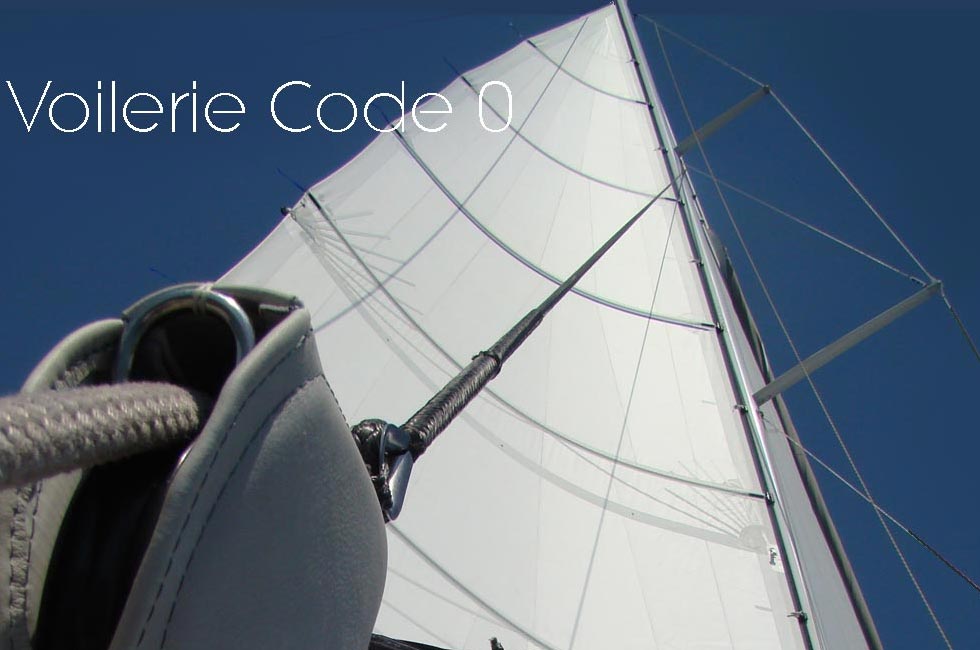 Réparation et création de voiles dans le Golfe de Saint Tropez : Code 0 Grimaud